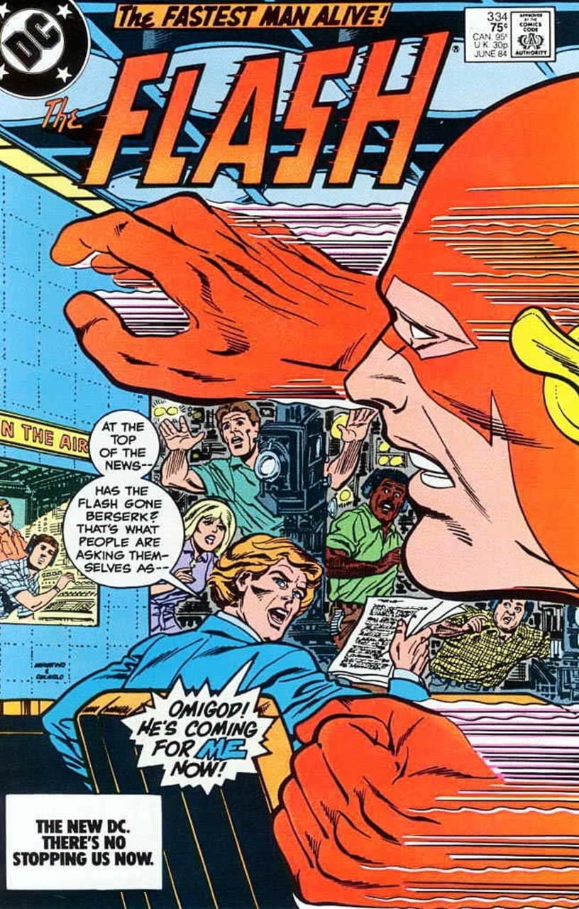 The Flash #334 cover