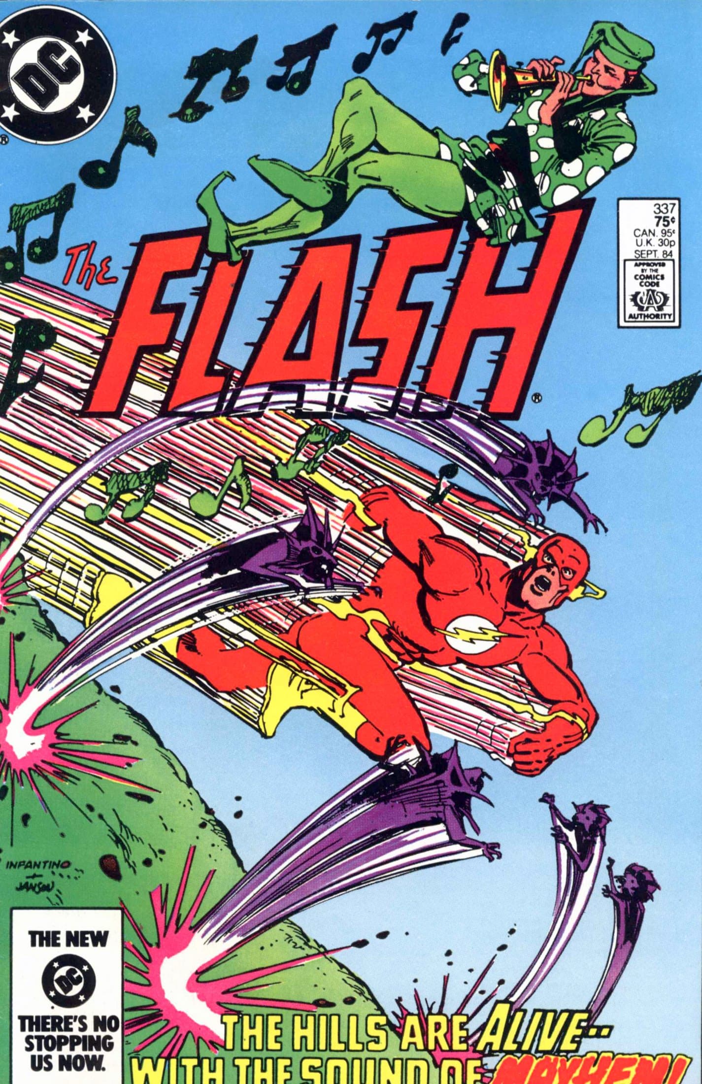 The Flash #337 cover