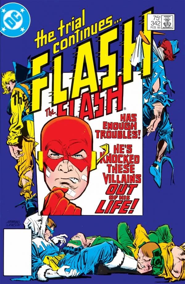 The Flash #342 cover