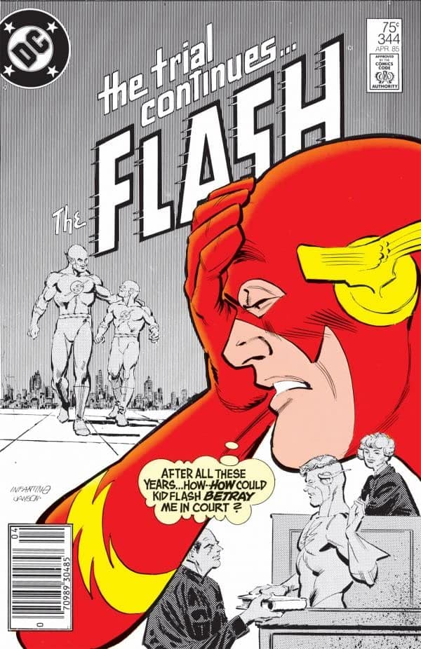 The Flash #344 cover