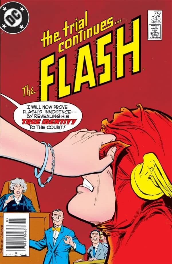The Flash #345 cover