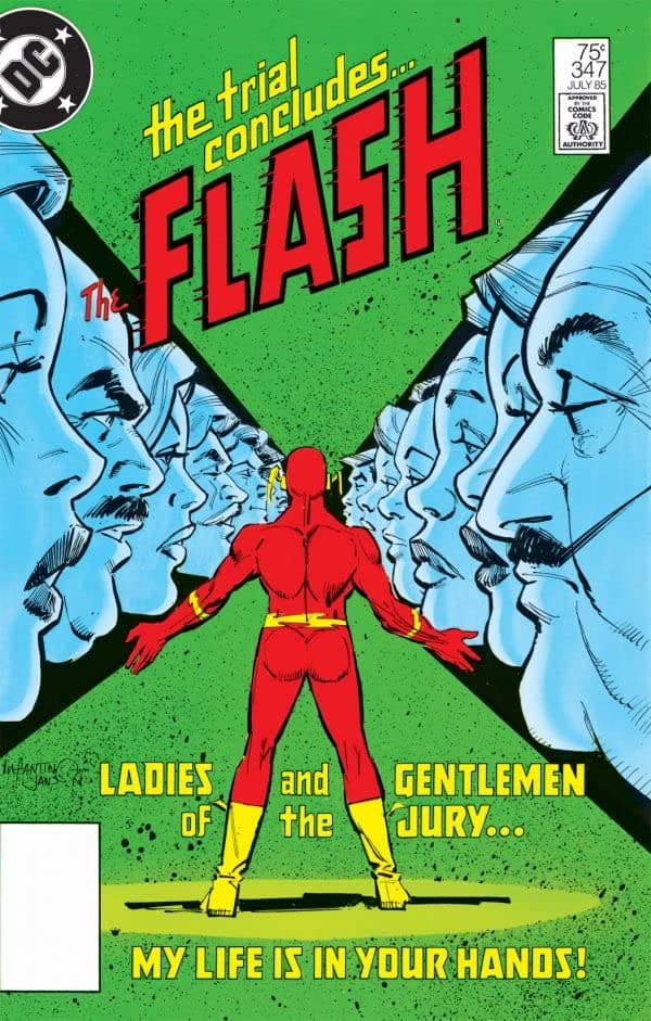 The Flash #347 cover