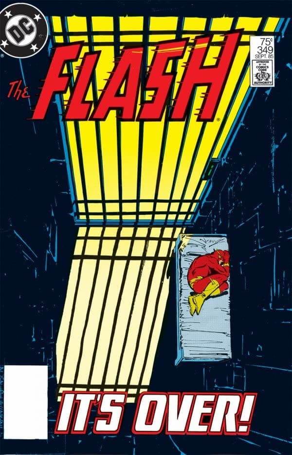 The Flash #349 cover