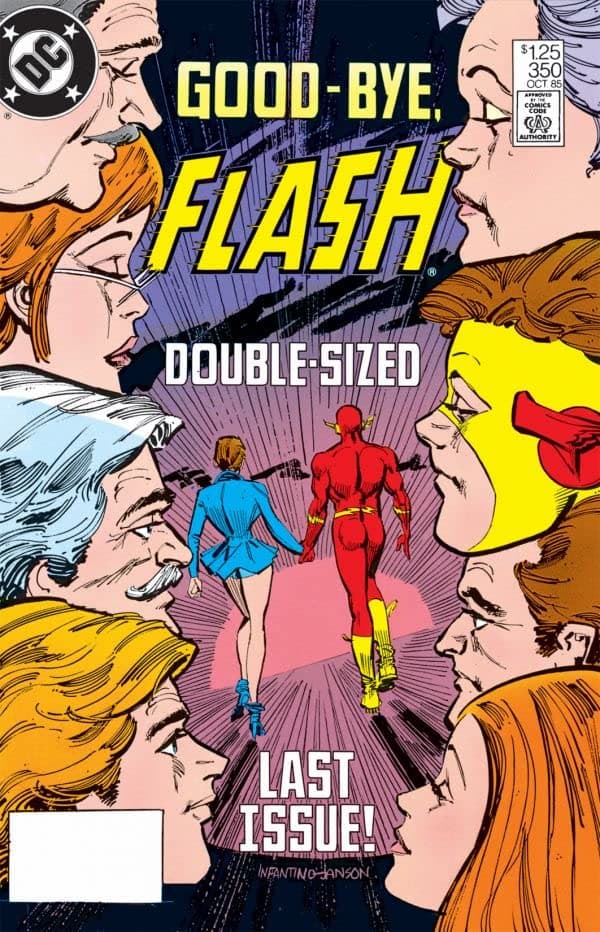 The Flash #350 cover