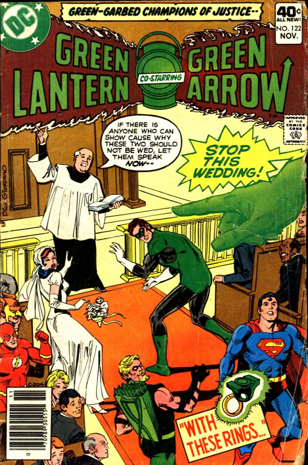Green Lantern #122 cover