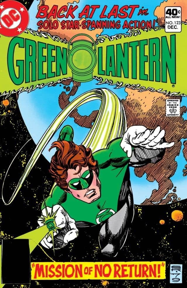Green Lantern #123 cover