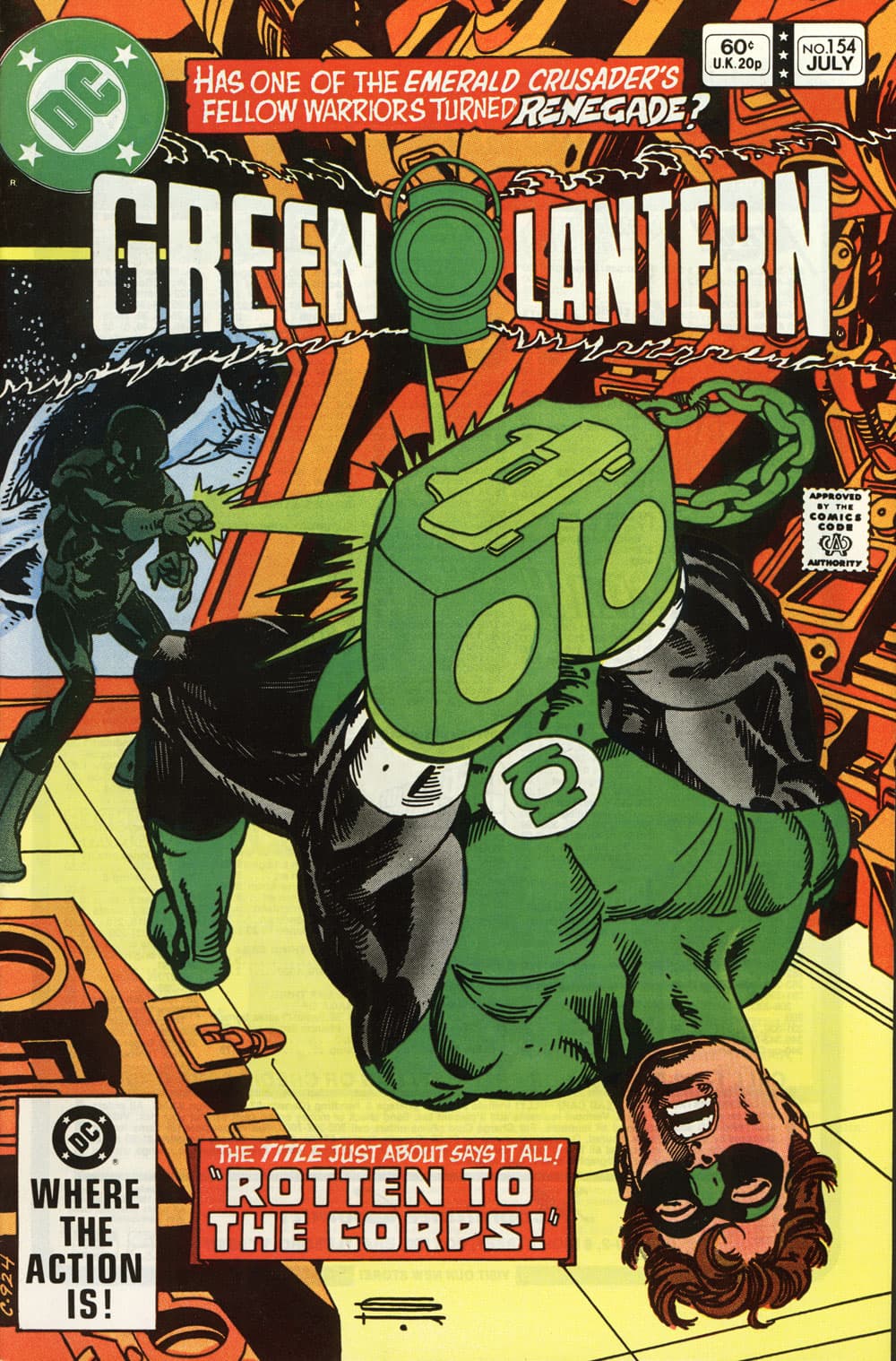 Green Lantern #154 cover
