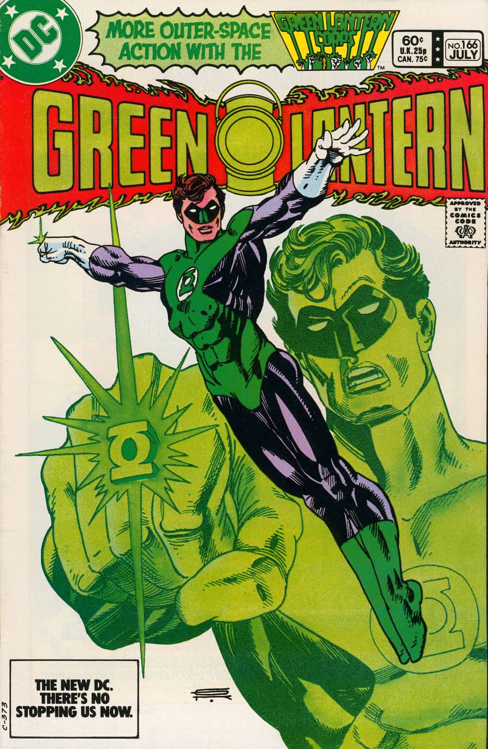 Green Lantern #166 cover