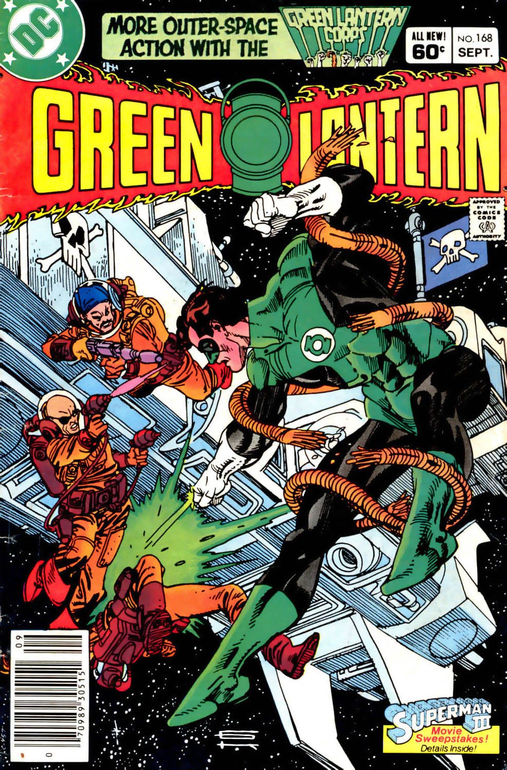 Green Lantern #168 cover