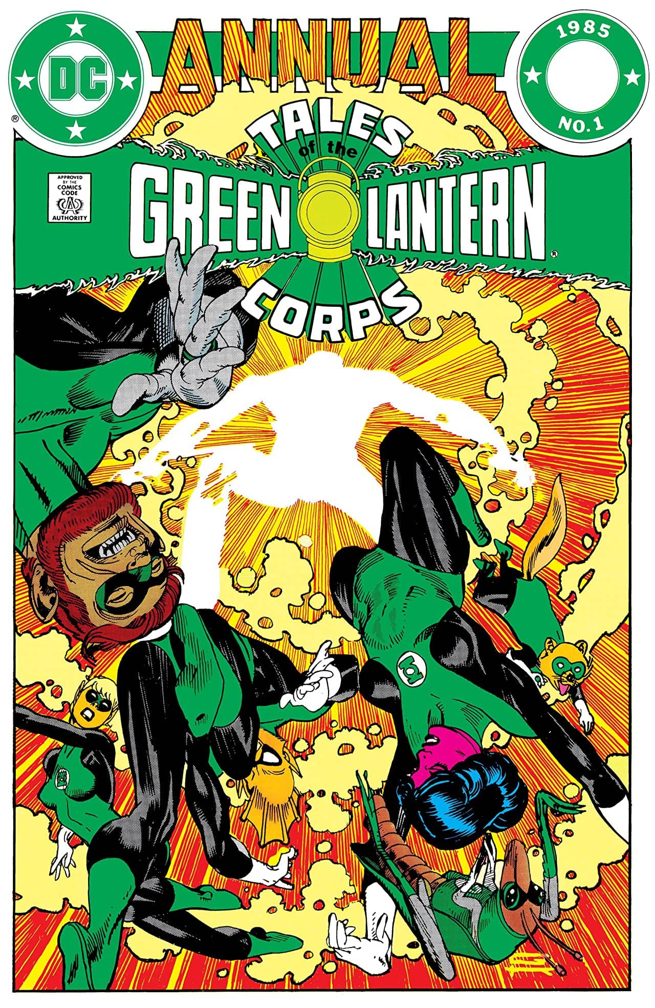 Tales of the Green Lantern Corps Annual #1 cover