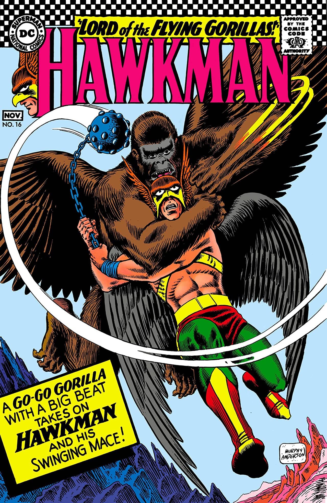 Hawkman #16 cover
