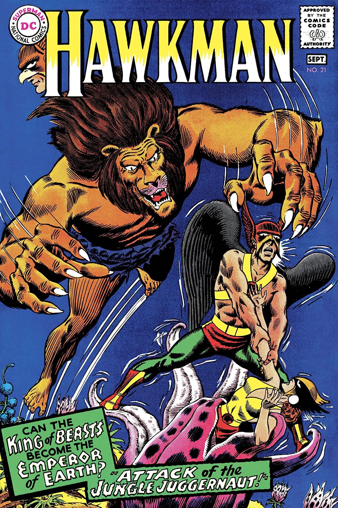 Hawkman #21 cover