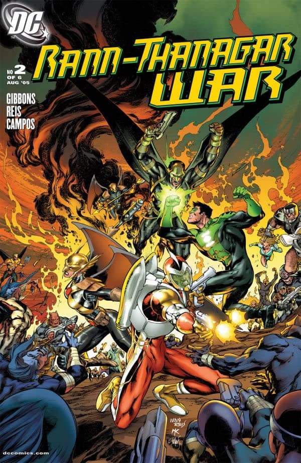 Rann/Thanagar War #2 cover