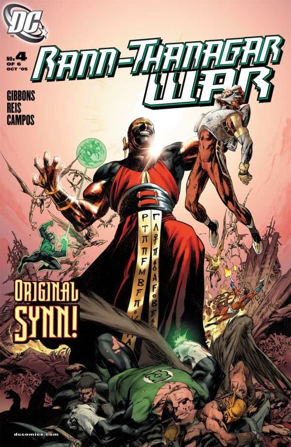 Rann/Thanagar War #4 cover