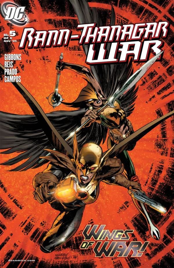 Rann/Thanagar War #5 cover