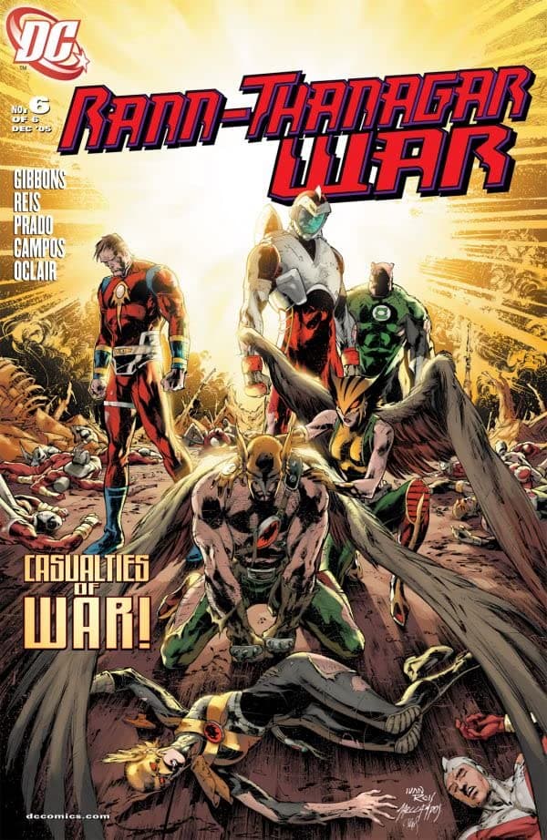 Rann/Thanagar War #6 cover