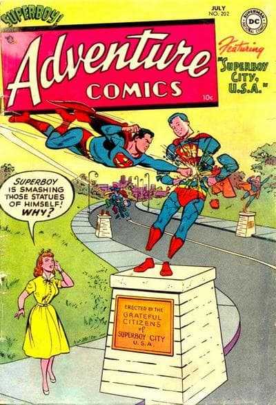Adventure Comics #202 cover