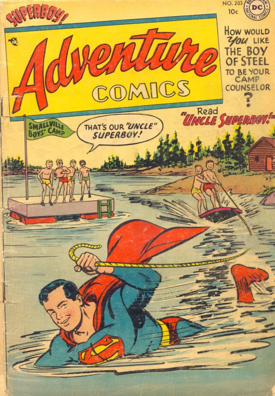 Adventure Comics #203 cover
