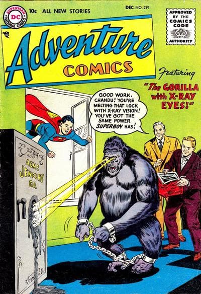 Adventure Comics #219 cover