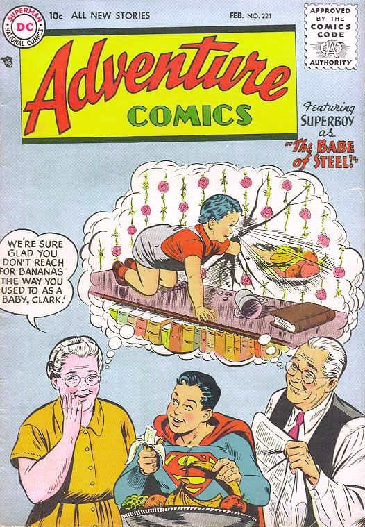 Adventure Comics #221 cover