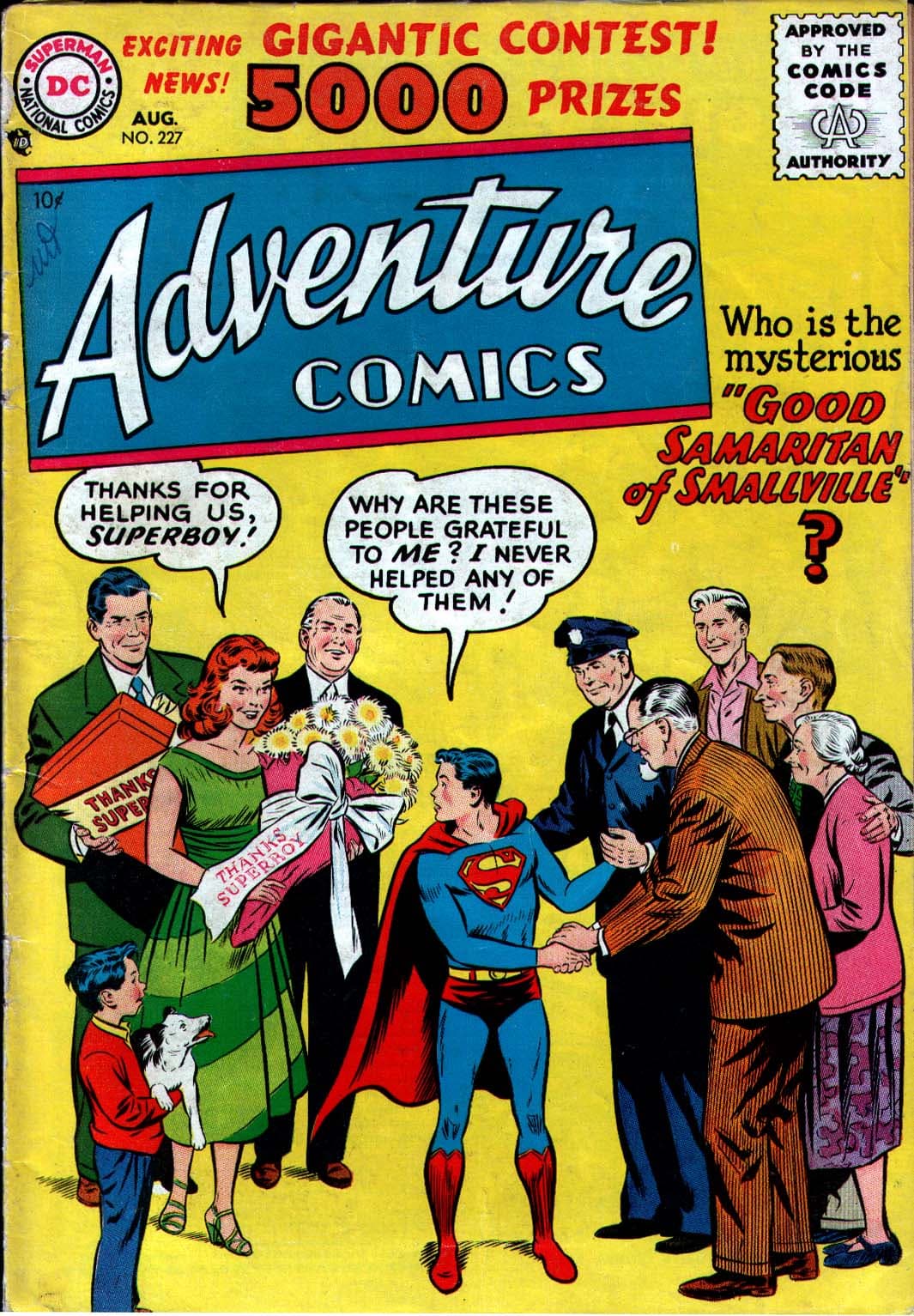 Adventure Comics #227 cover