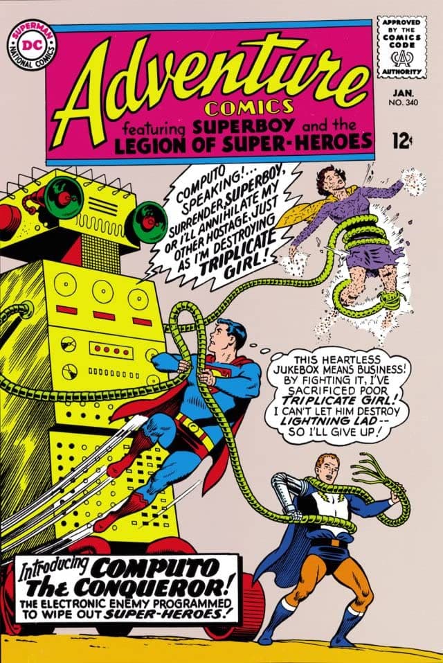 Adventure Comics #340 cover