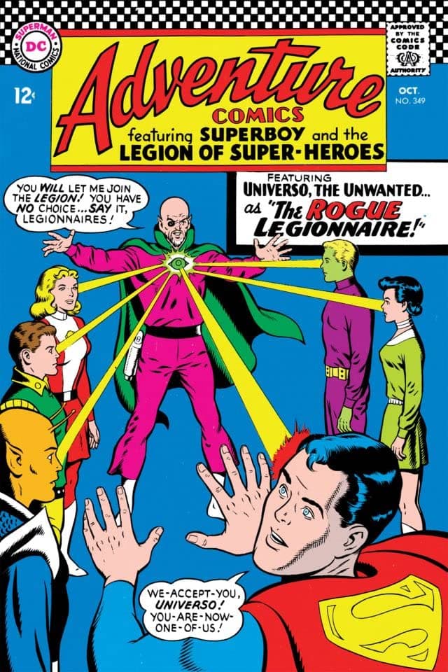 Adventure Comics #349 cover