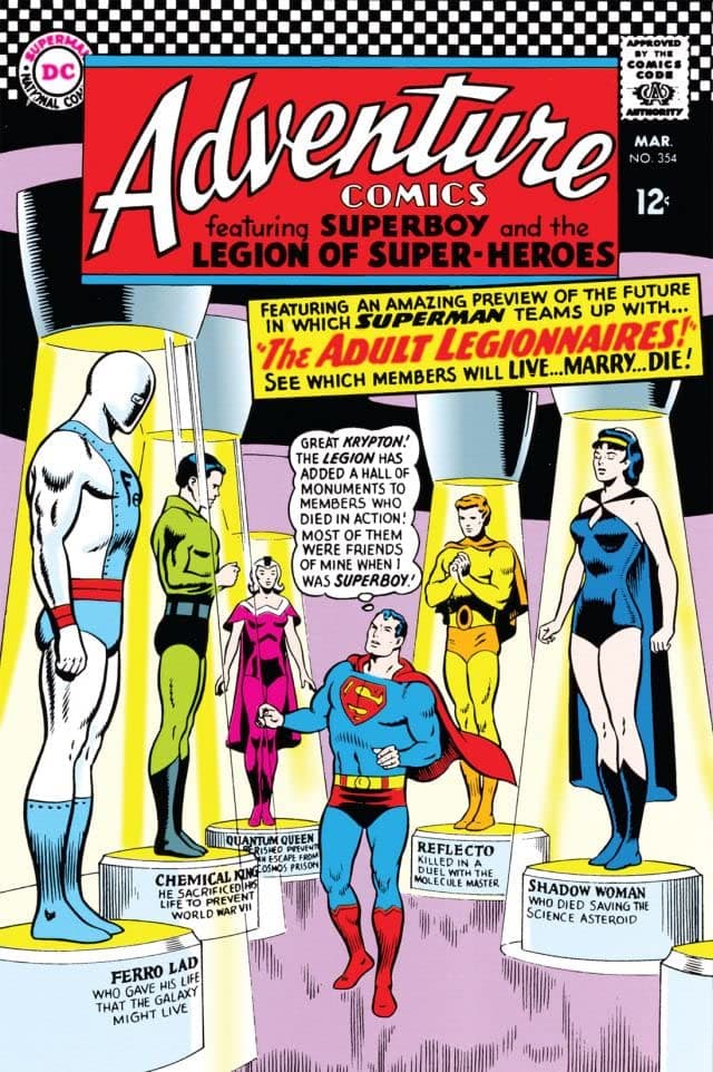 Adventure Comics #354 cover