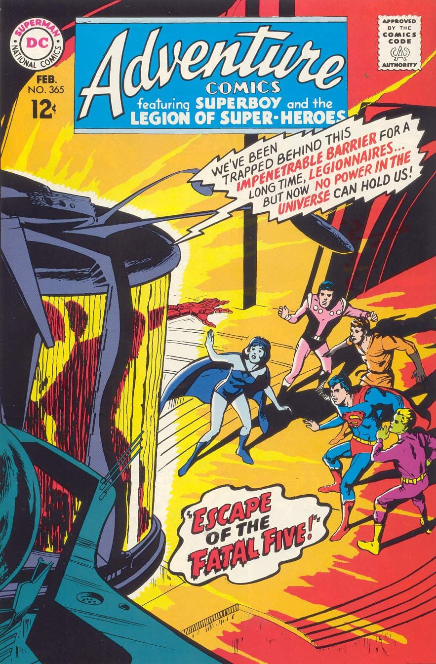 Adventure Comics #365 cover