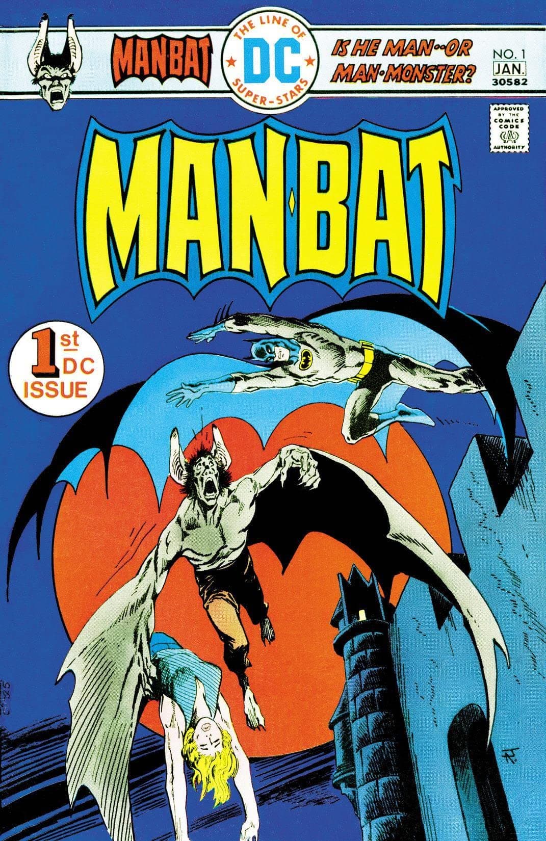 Man-Bat #1 cover
