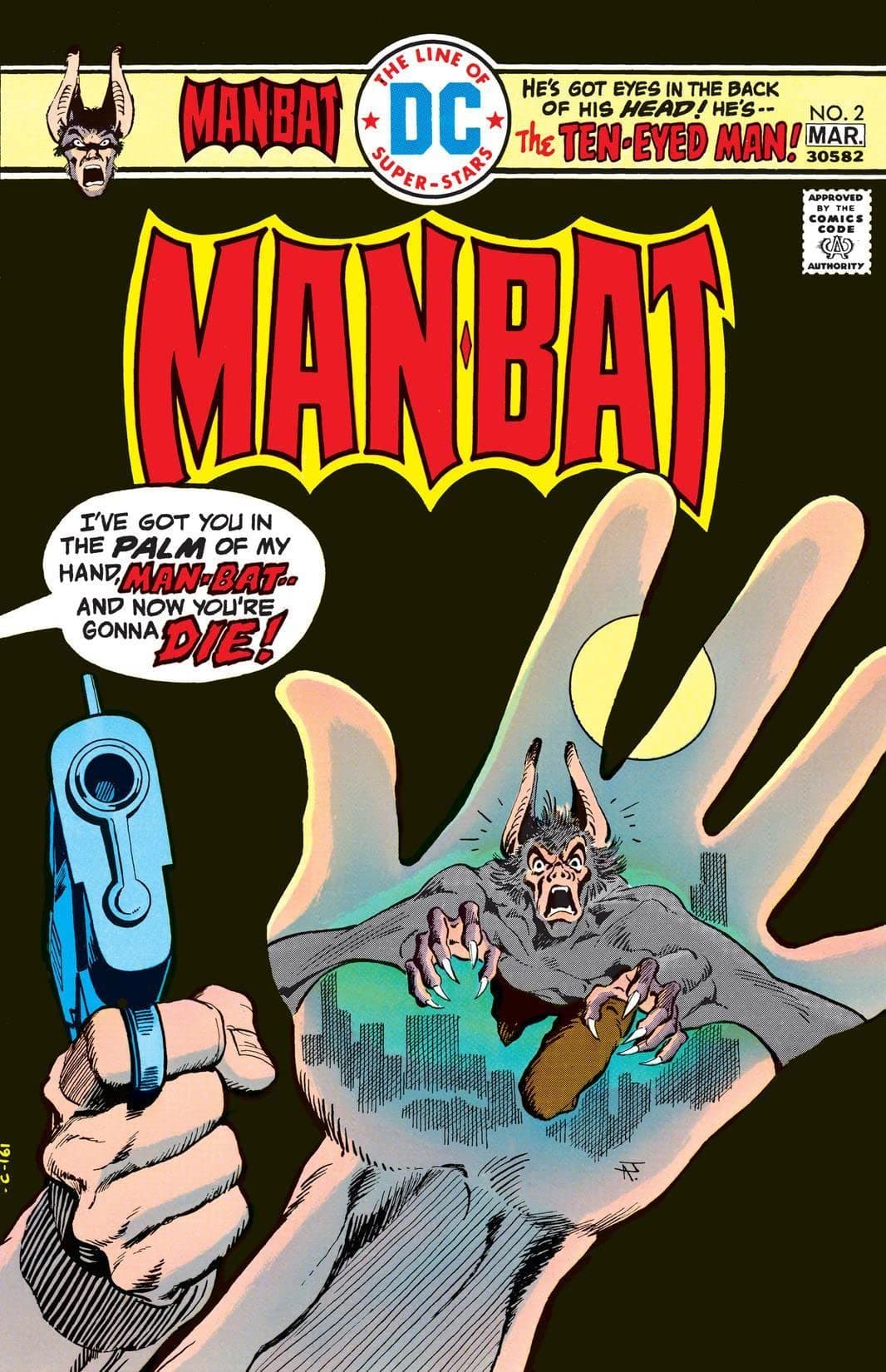 Man-Bat #2 cover