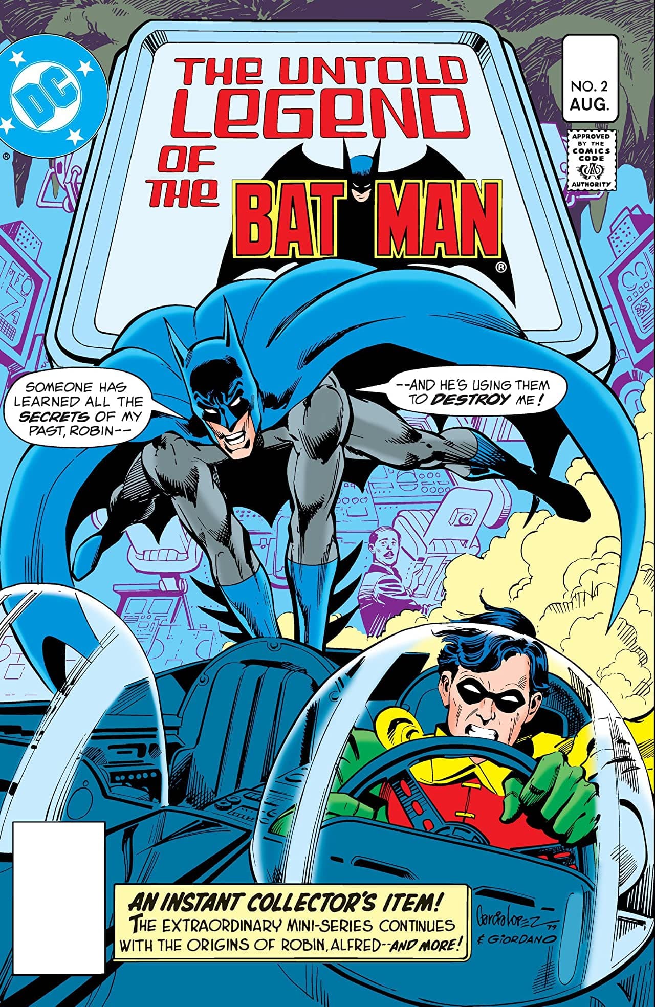 The Untold Legend of the Batman #2 cover