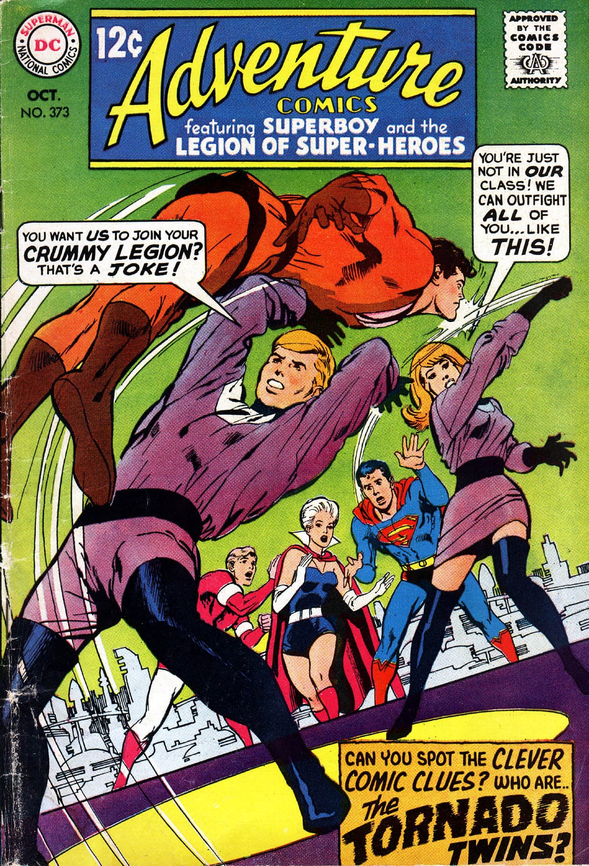 Adventure Comics #373 cover