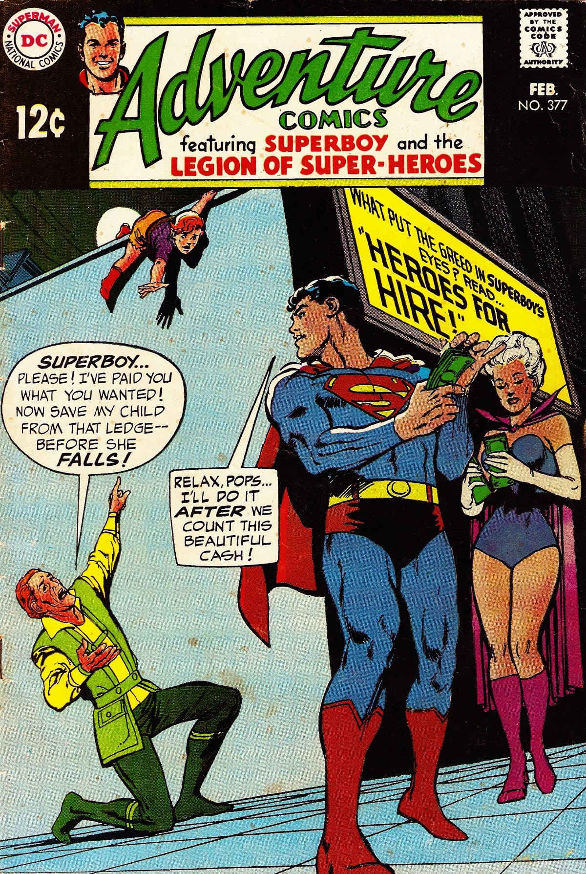 Adventure Comics #377 cover