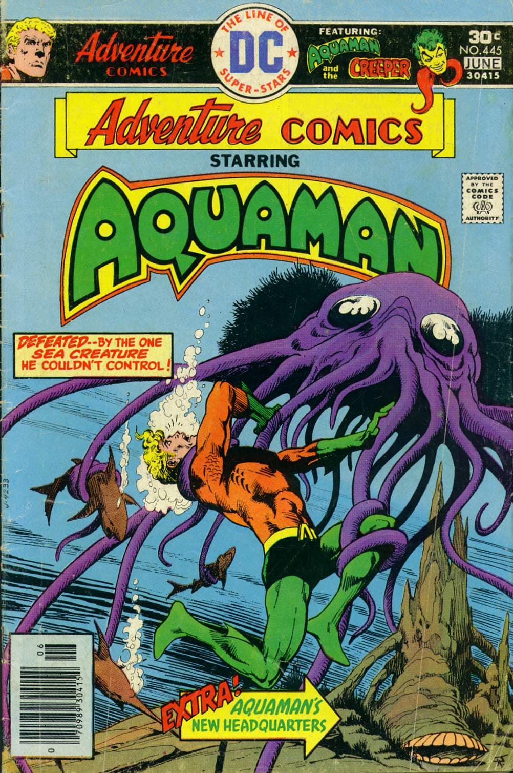 Adventure Comics #445 cover