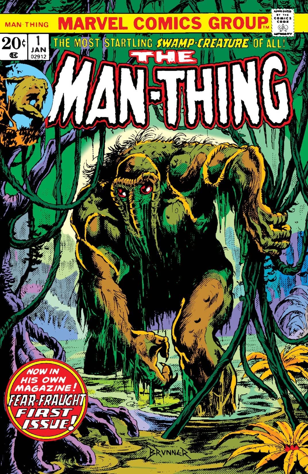 Man-Thing #1 cover