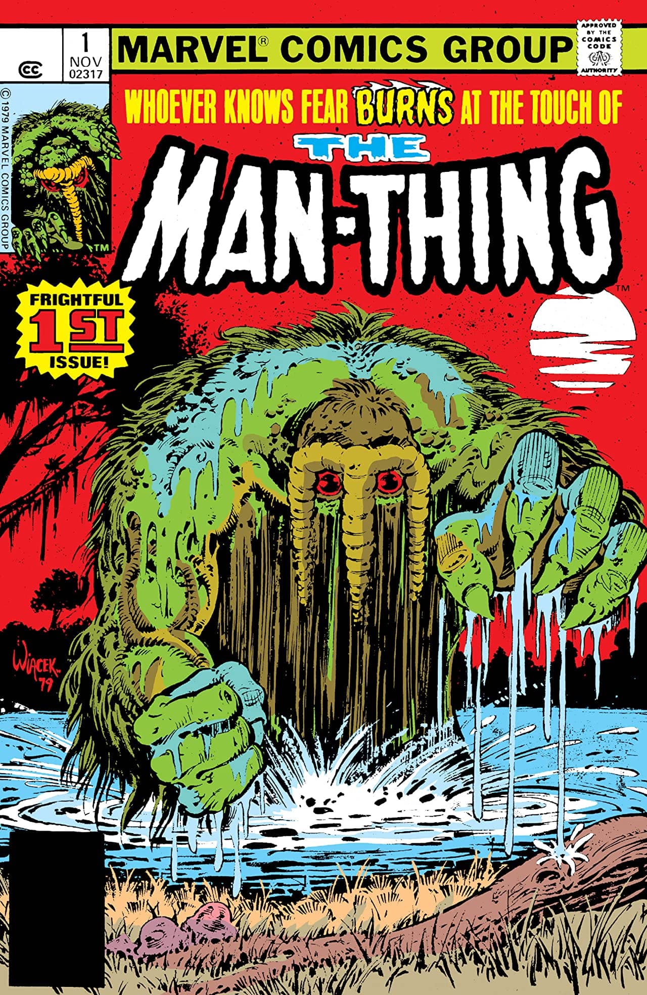 Man-Thing #1 cover