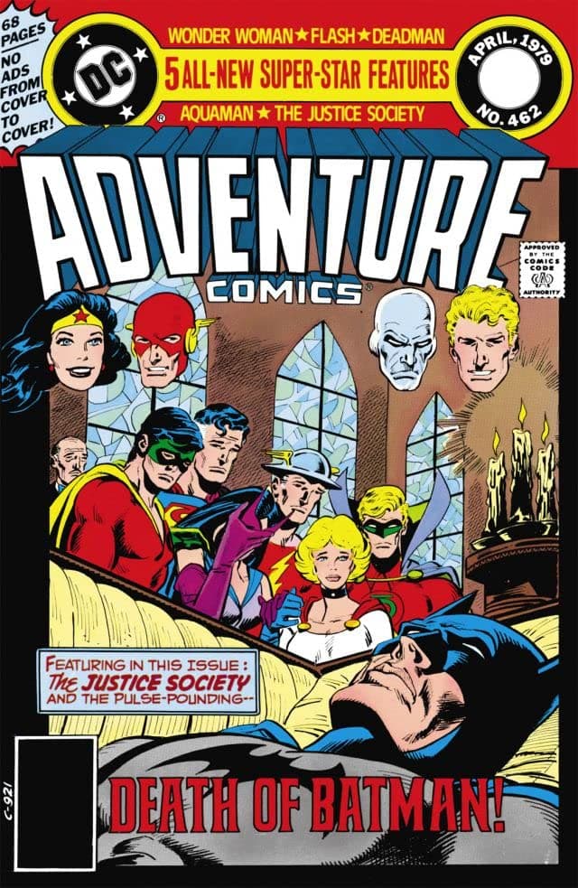 Adventure Comics #462 cover