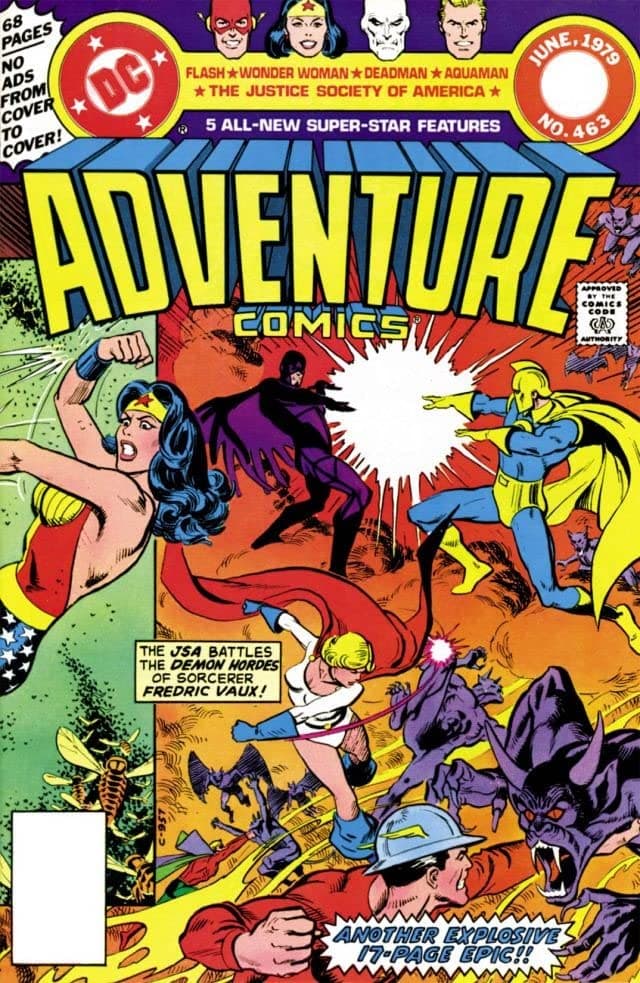 Adventure Comics #463 cover