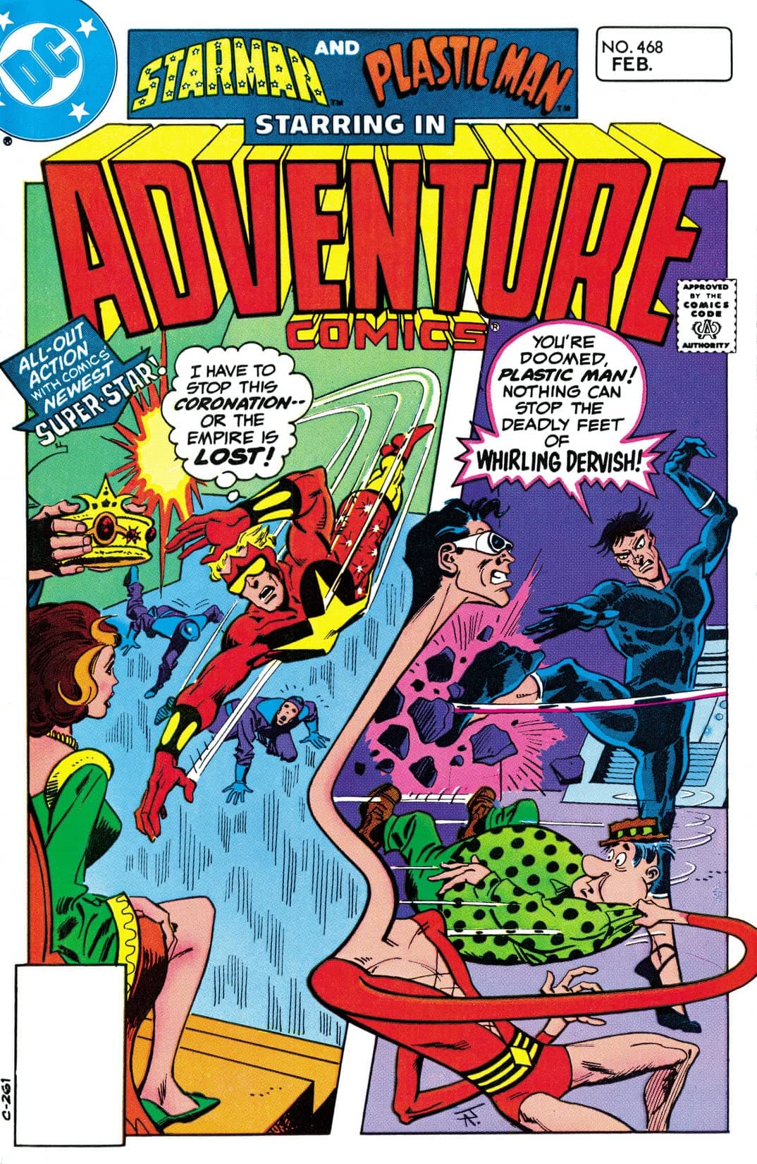 Adventure Comics #468 cover