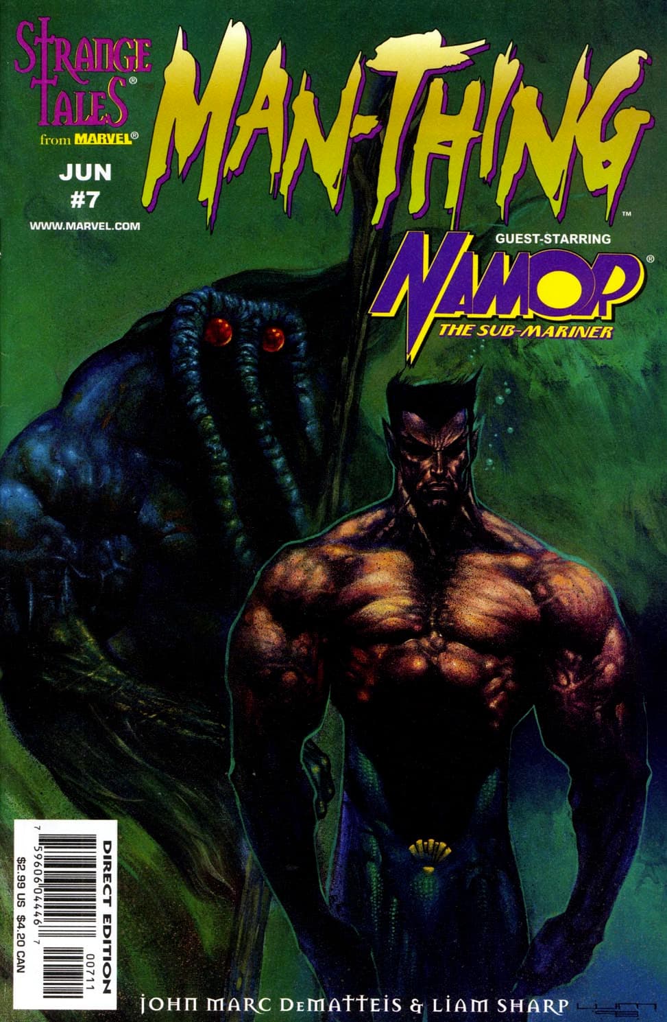 Man-Thing #7 cover