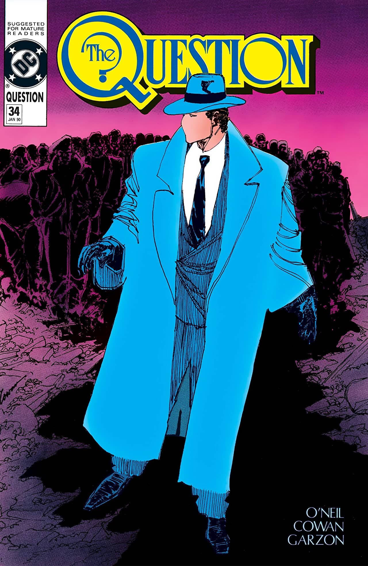 The Question #34 cover