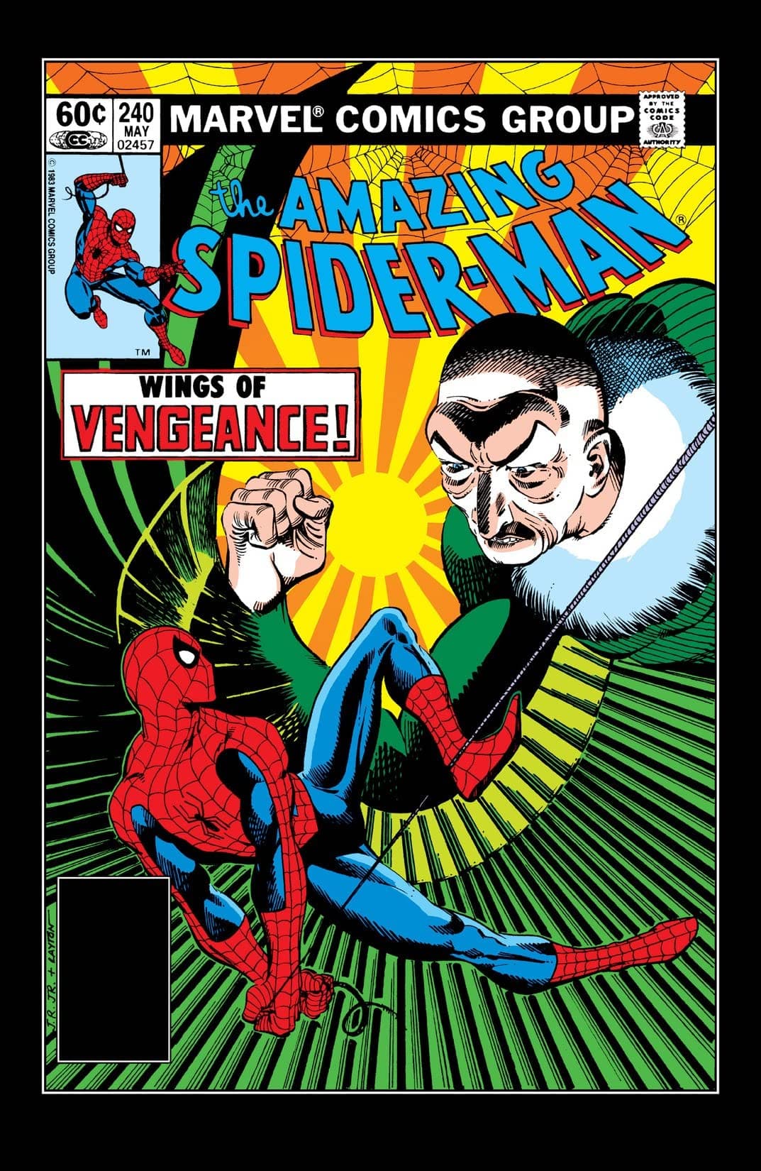 The Amazing Spider-Man #240 cover