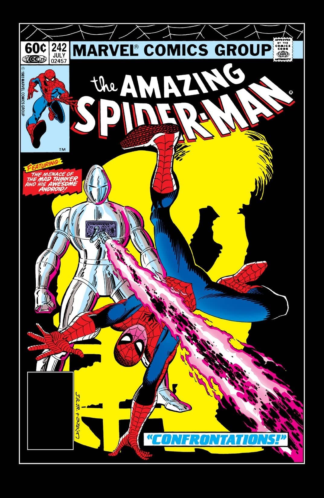 The Amazing Spider-Man #242 cover