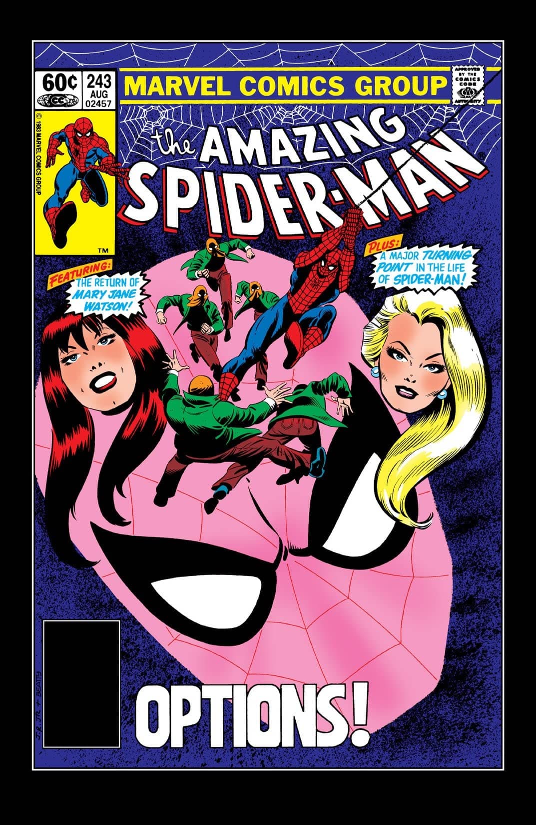 The Amazing Spider-Man #243 cover