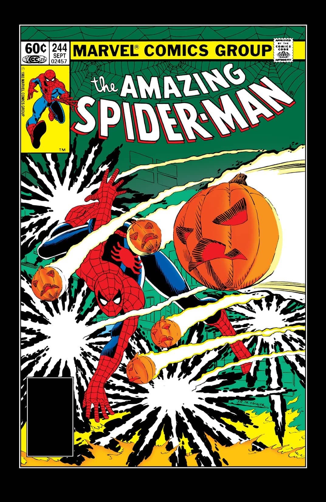 The Amazing Spider-Man #244 cover