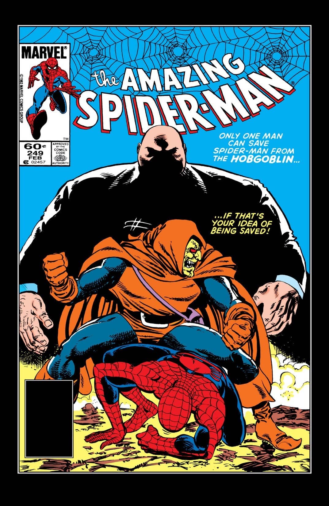 The Amazing Spider-Man #249 cover