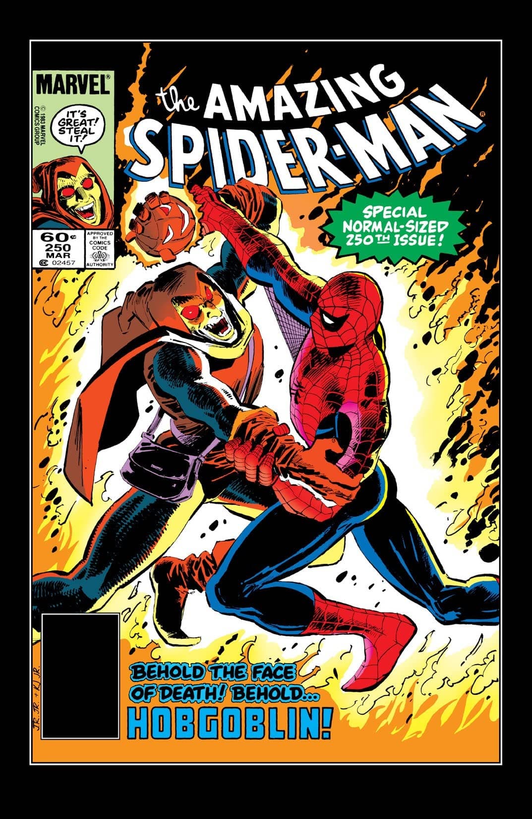 The Amazing Spider-Man #250 cover