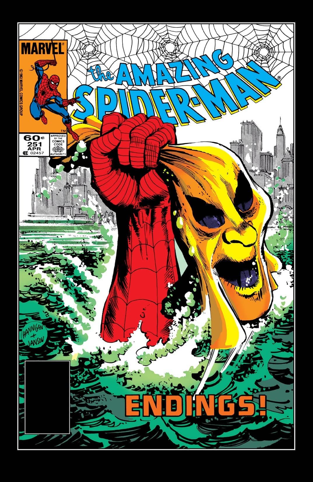 The Amazing Spider-Man #251 cover