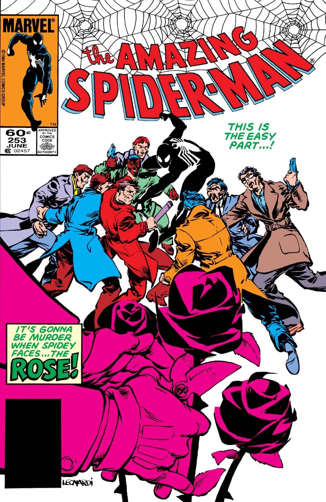 The Amazing Spider-Man #253 cover